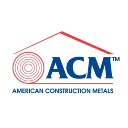 American Construction Metals (ACM) logo.