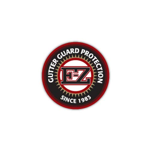 EZ Gutter Guard Protection logo, established since 1983.